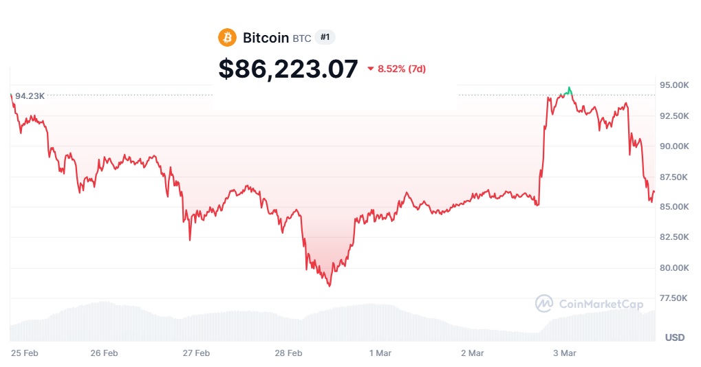 Bitcoin 3.03.25