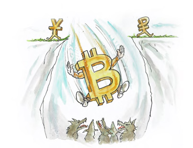Bitcoin is thrown to the wolves