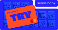 Sense Bank запустив новий продукт - картку TRY для дітей та підлітків