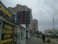 Чиста купівля валюти населенням скоротилась на чверть