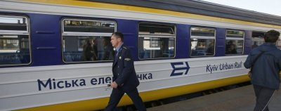 Ощадбанк снабдил киевскую электричку платежными терминалами