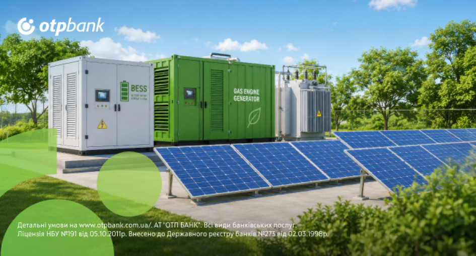 Партнерство ОТП БАНК та ELENG Energy відкриває нові можливості для автономного енергопостачання бізнесу