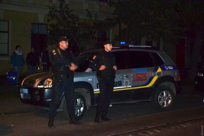 Обнародовано видео налета на инкассаторов в Одессе