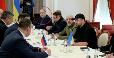 Крієєв на переговорах 28 лютого 2022 року