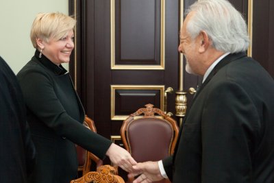 Гонтарева встретилась с Домиником Стросс-Каном